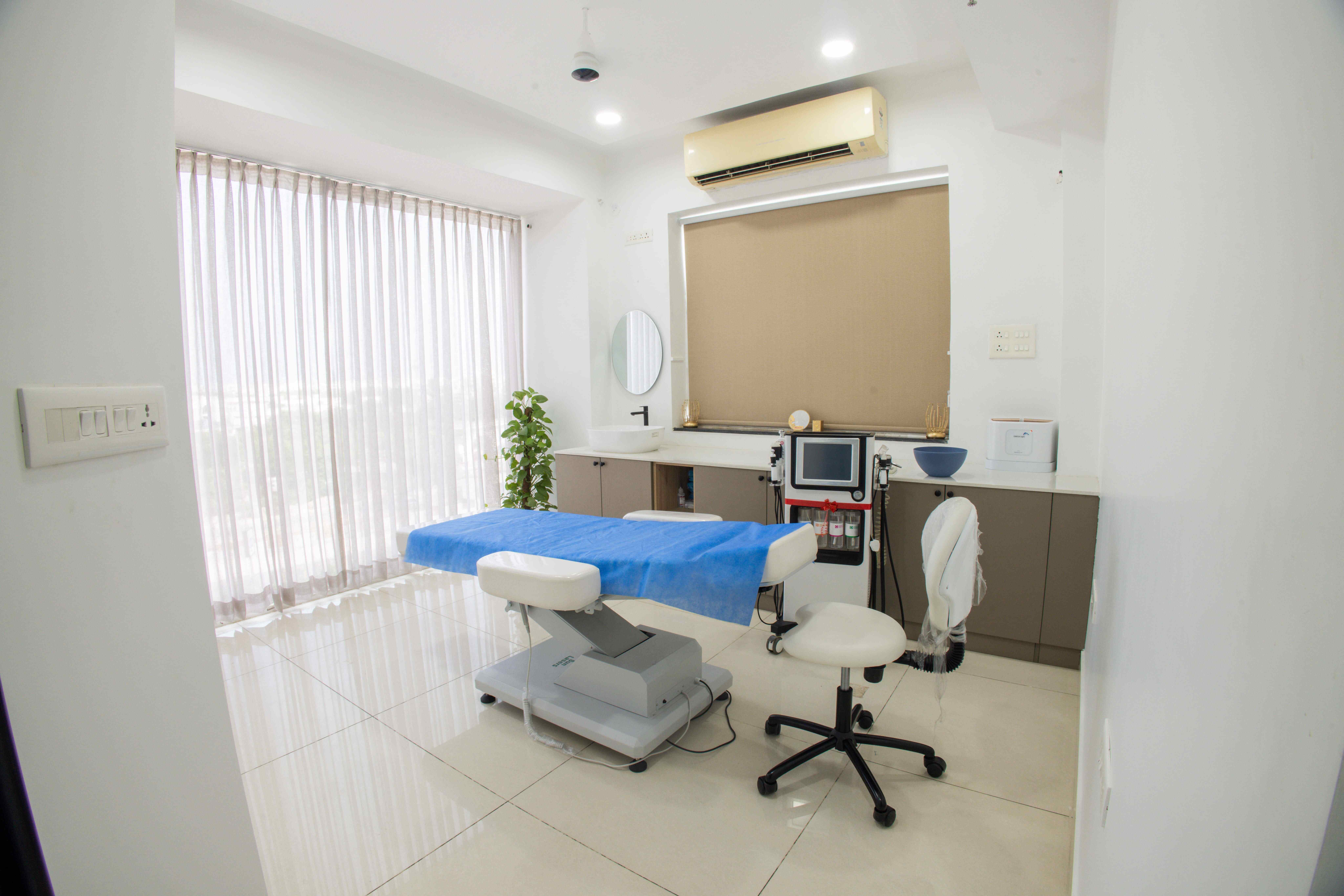 Aesthetic And Cosmetology Laser treatment area